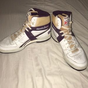 reebok high tops 80s beige